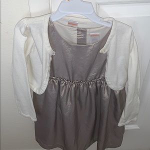 Gymboree toddler dress w/ cardigan